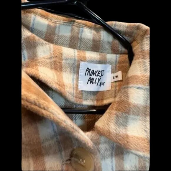 💛Princess Polly Button Up Plaid Jacket💛 - Picture 4 of 6
